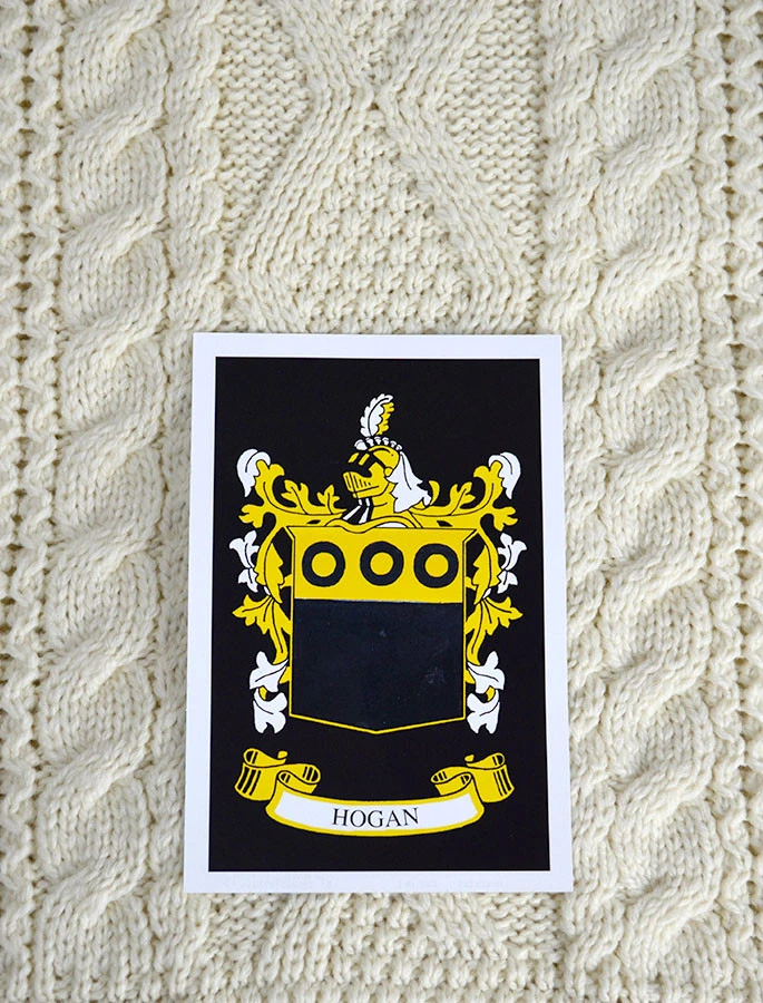 Hogan Clan Aran Throw - Image 2