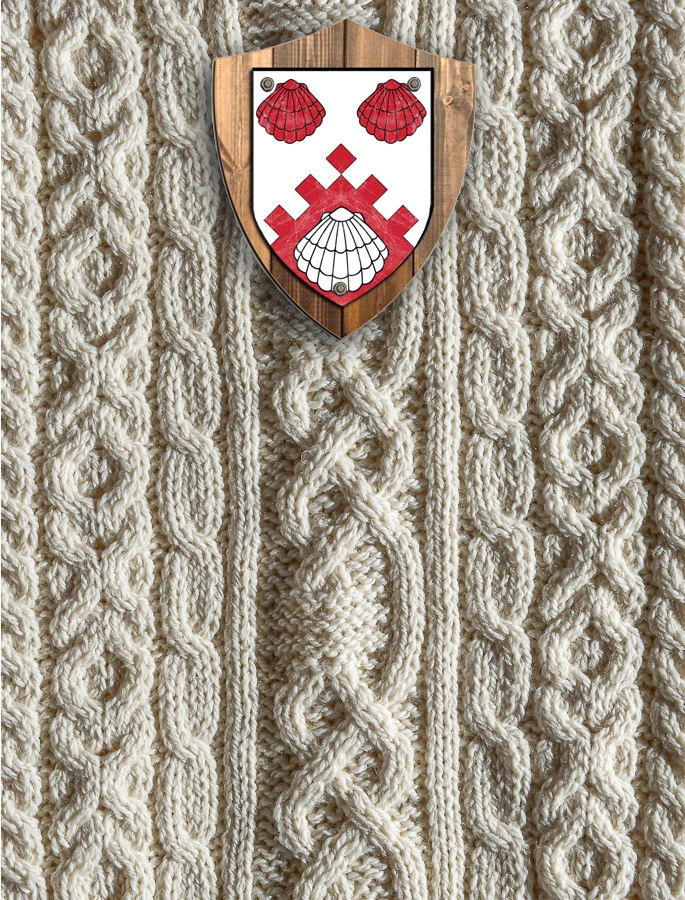 Hudson Clan Aran Throw - Image 4