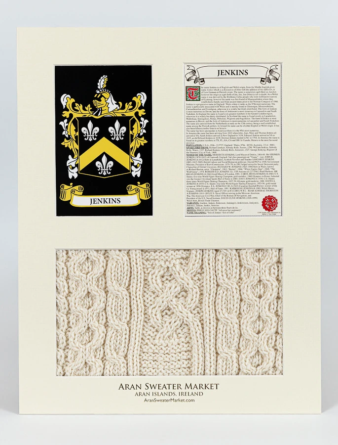 Jenkins Clan Aran & History Display - Image 2