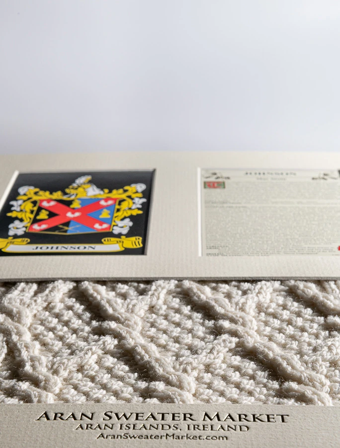 Johnson Clan Aran & History Display