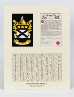 Johnston Clan Aran & History Display