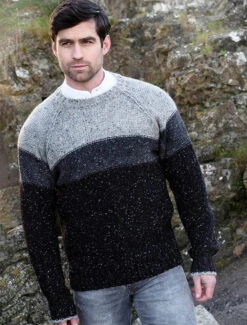 Donegal Three Tone Sweater