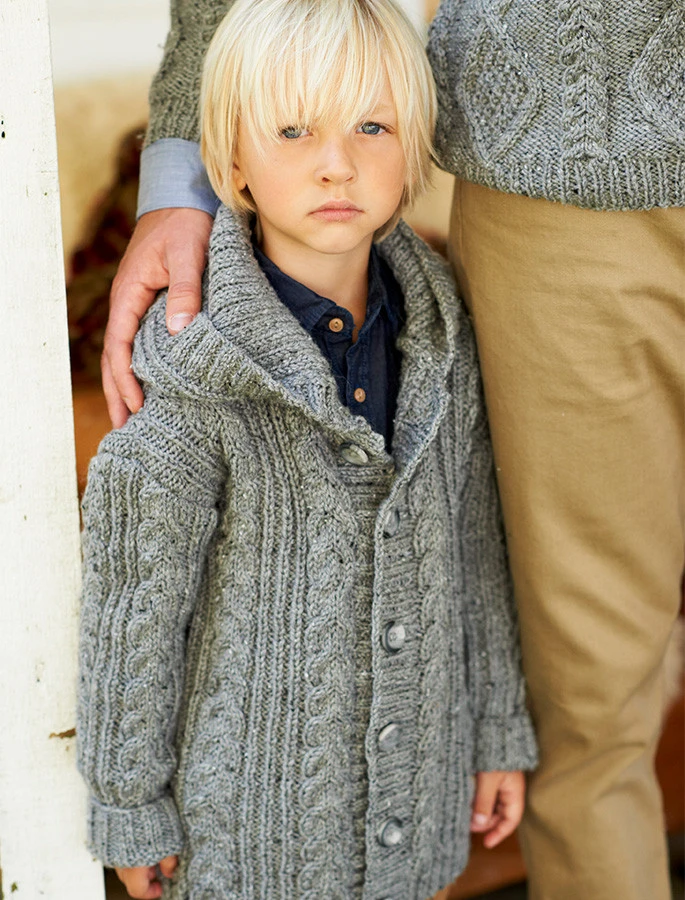 King Cole Aran Knitting Book 1 - Image 2