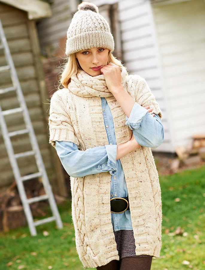 King Cole Aran Knitting Book 1 - Image 6