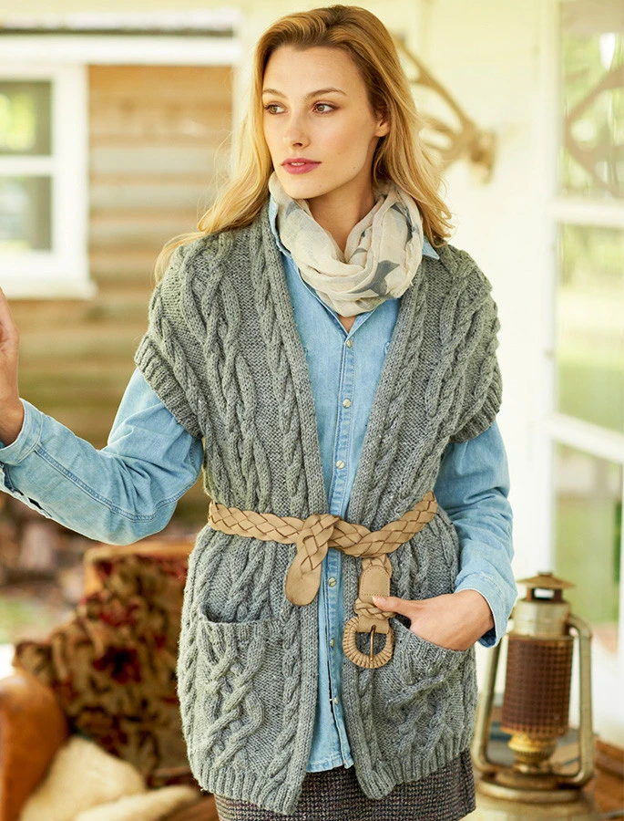 King Cole Aran Knitting Book 1 - Image 16