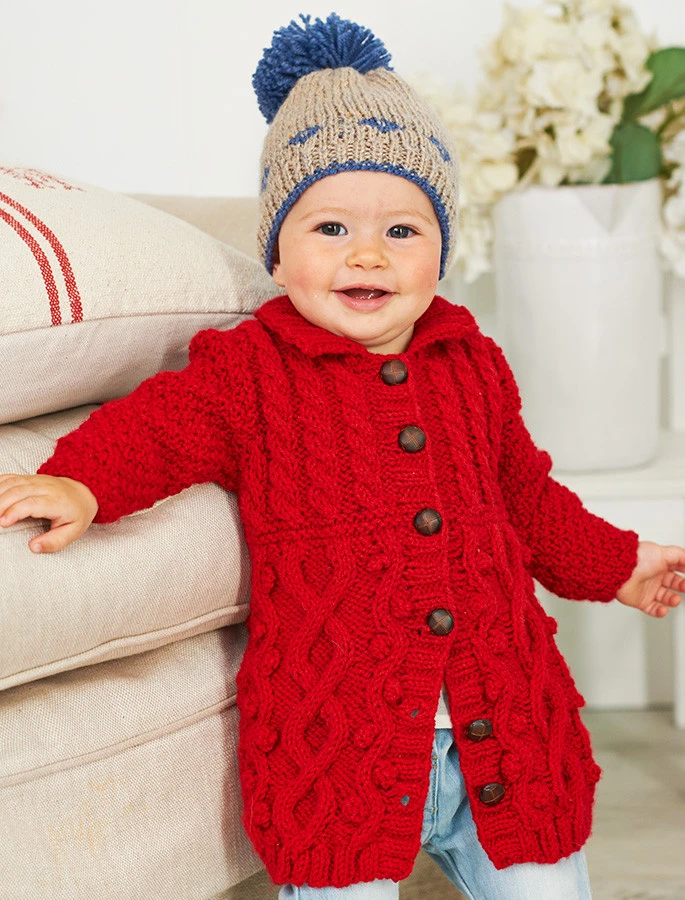 King Cole Aran Knitting Book 3 - Image 15