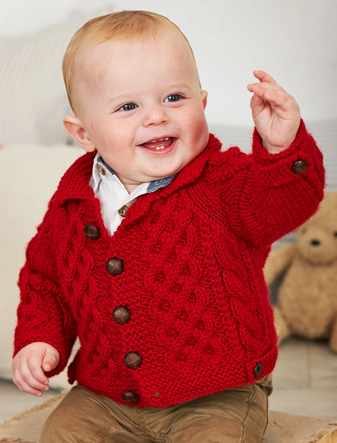 King Cole Aran Knitting Book 3 - Image 16