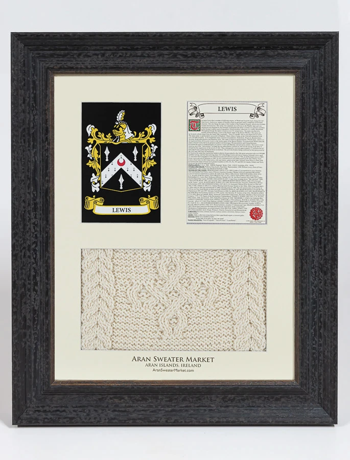 Lewis Clan Aran & History Display