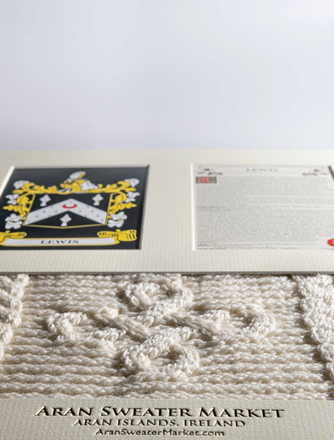 Lewis Clan Aran & History Display - Image 2