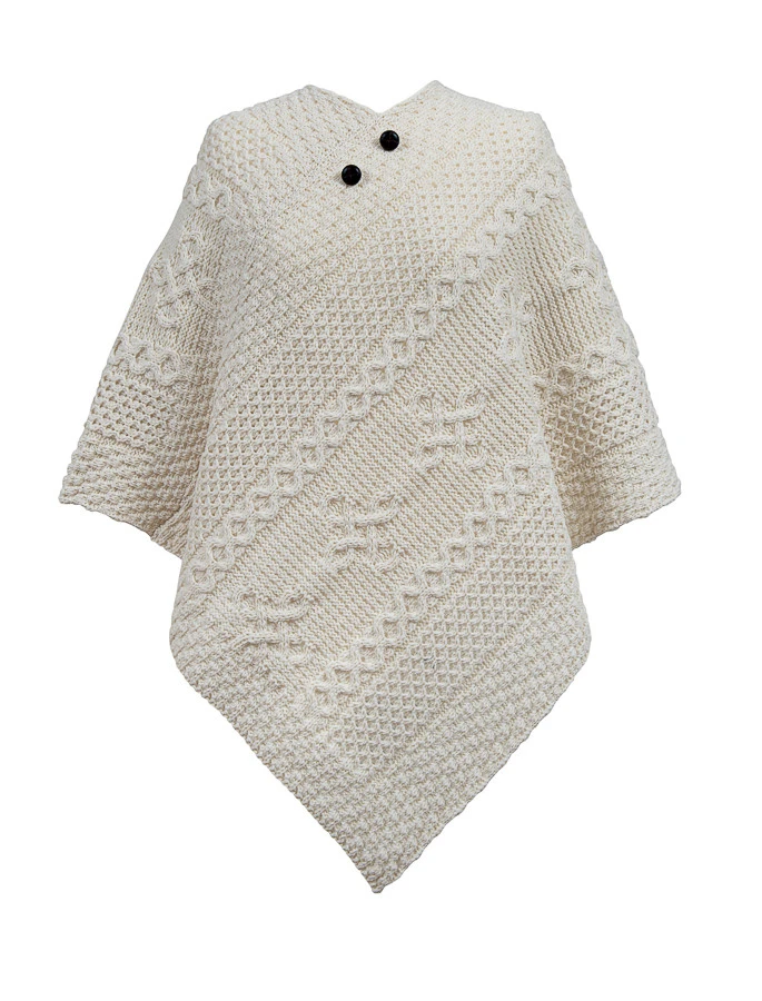 Little Clan Aran Poncho - Image 5