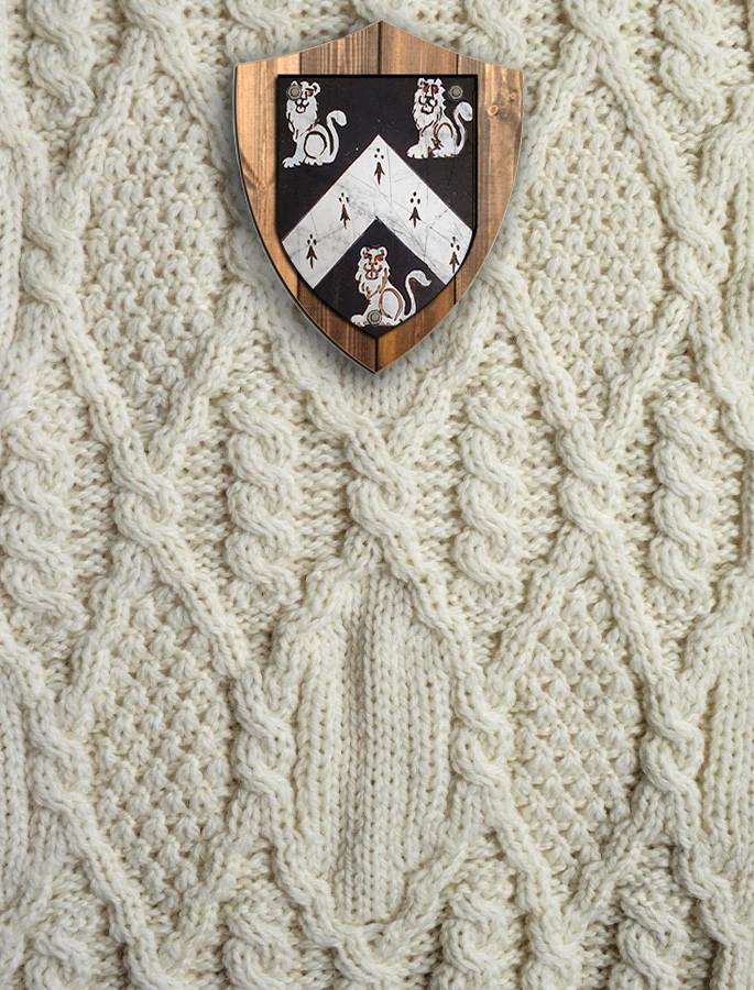 Lyons Clan Aran Throw - Image 4