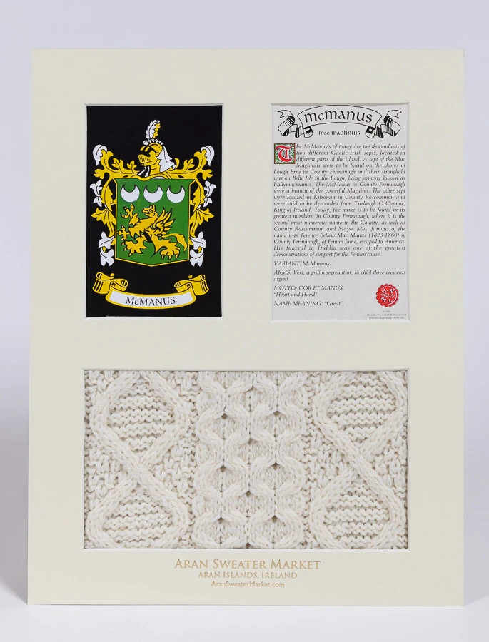 Mc Manus Clan Aran & History Display - Image 2