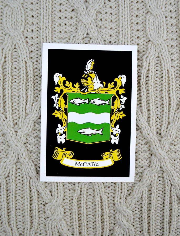 Mc Cabe Clan Aran Throw - Image 3