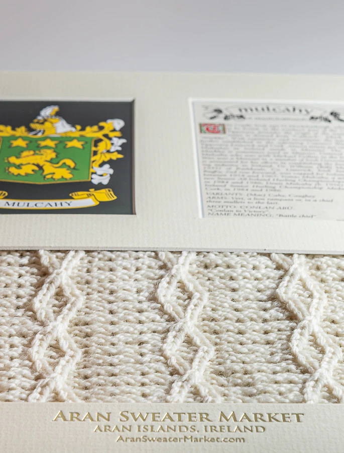 Mulcahy Clan Aran & History Display - Image 3