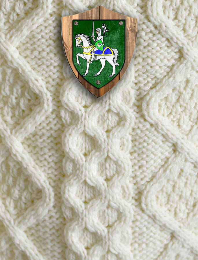 Maguire Clan Aran Throw - Image 2