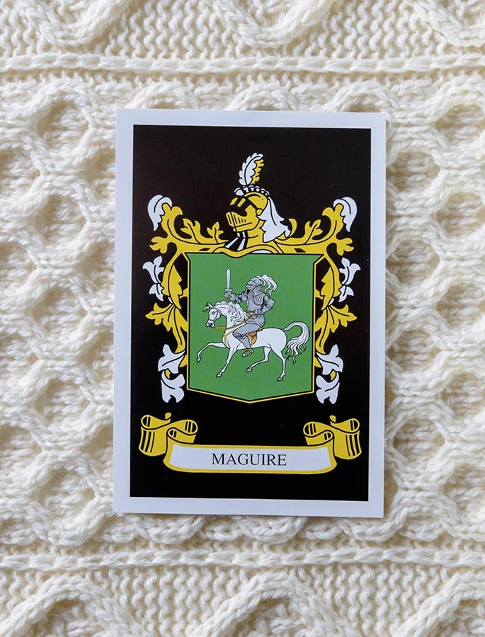 Maguire Clan Aran Throw