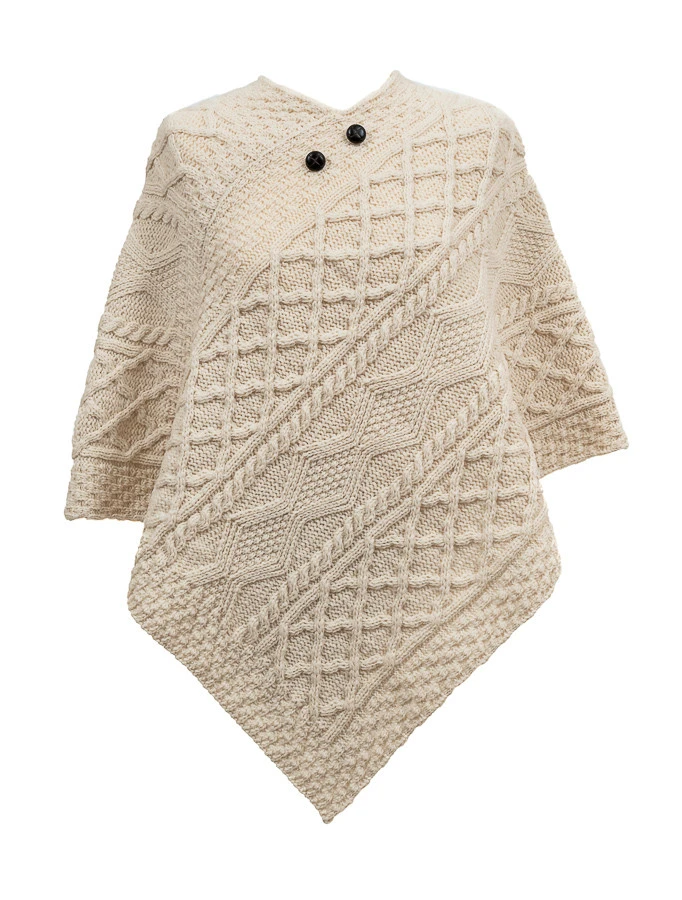 Maher Clan Aran Poncho - Image 3