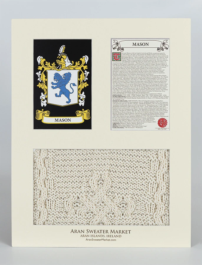 Mason Clan Aran & History Display - Image 2