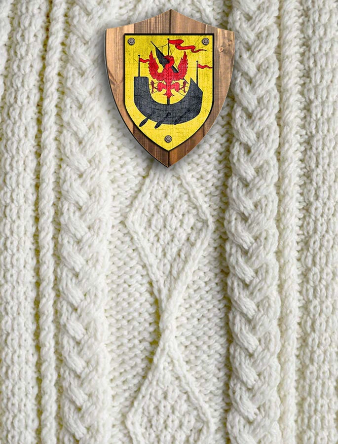 Mc Donald Clan Aran Throw