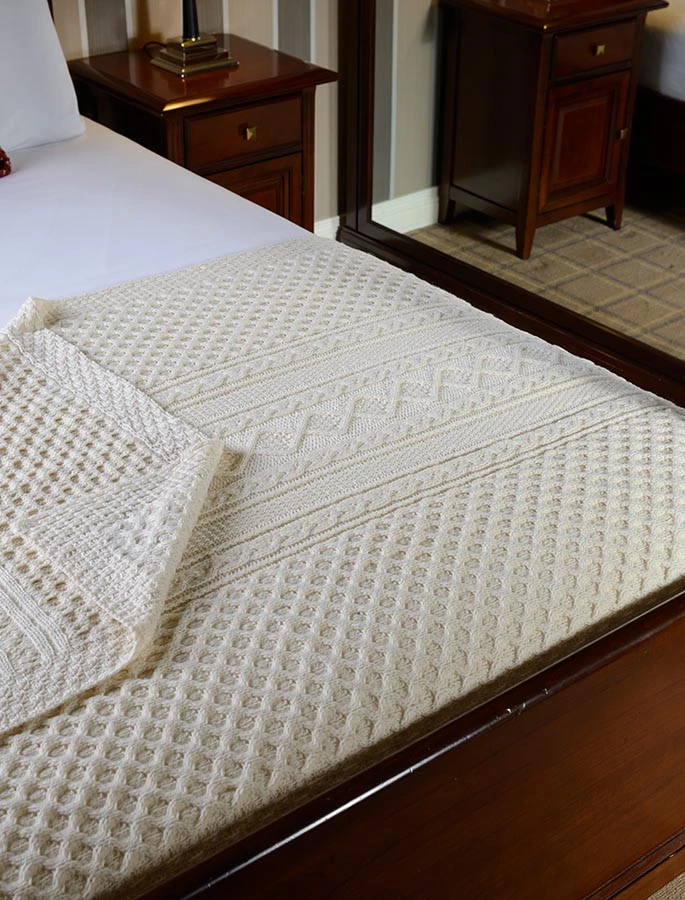 Mc Donald Clan Aran Throw - Image 2