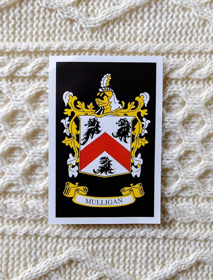 Mulligan Clan Aran Throw - Image 3