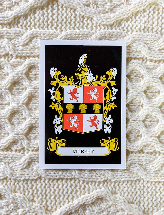 Murphy Clan Aran Throw - Image 3