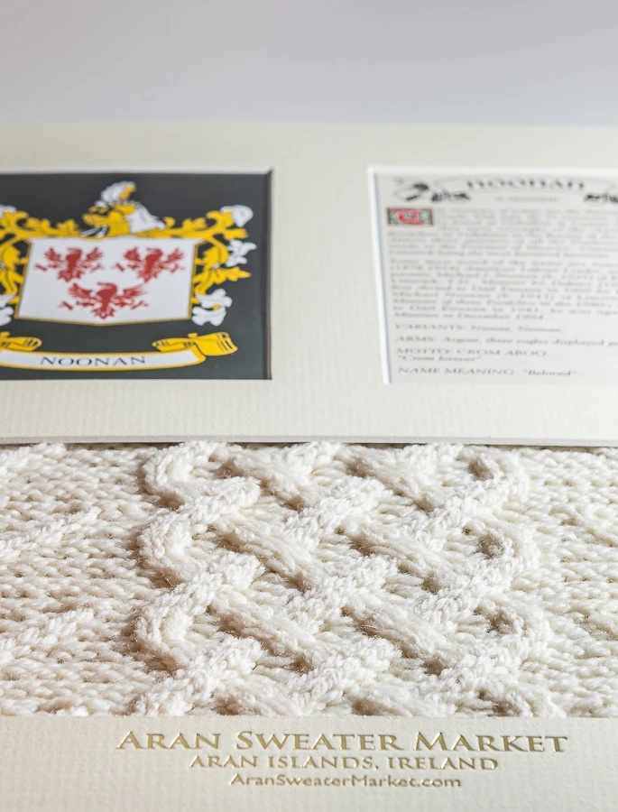 Noonan Clan Aran & History Display - Image 3