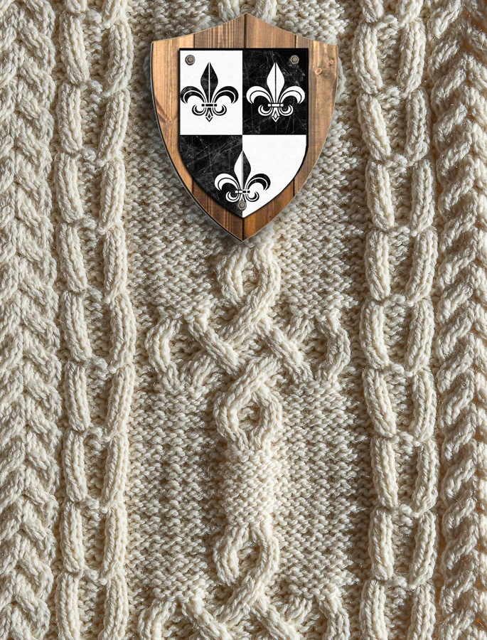 Nelson Clan Aran Throw