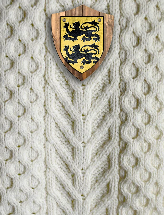 O'Rourke Clan Aran Throw