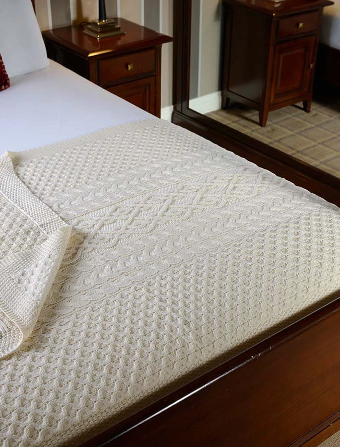 O'Neill Clan Aran Throw - Image 2