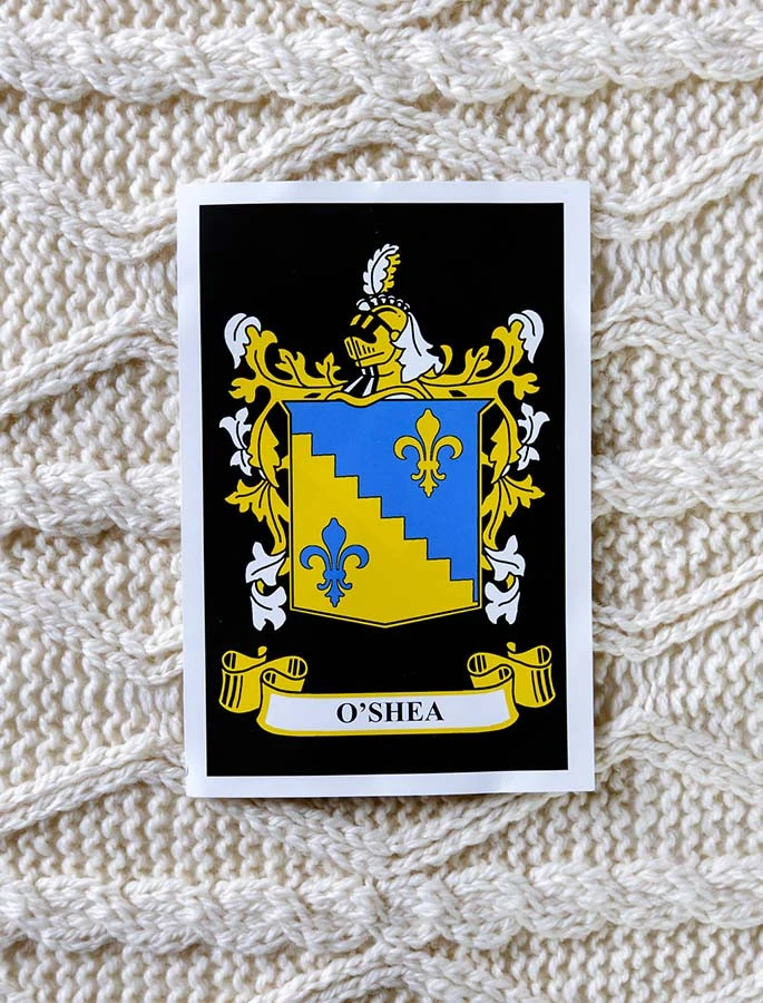 O'Shea Clan Aran Throw