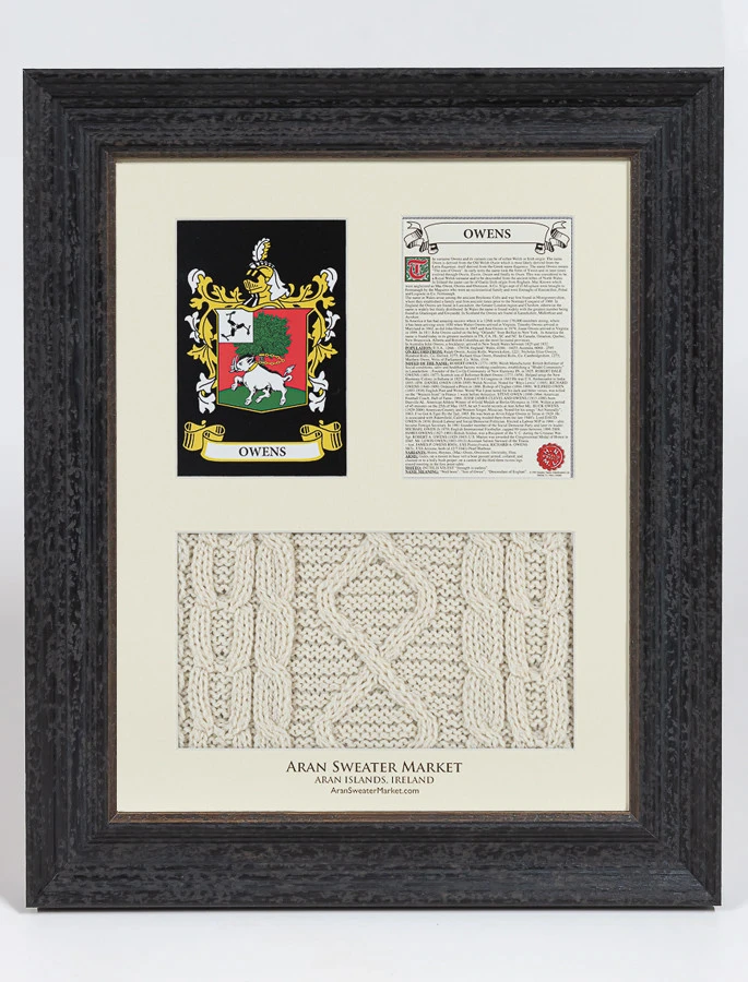 Owens Clan Aran & History Display