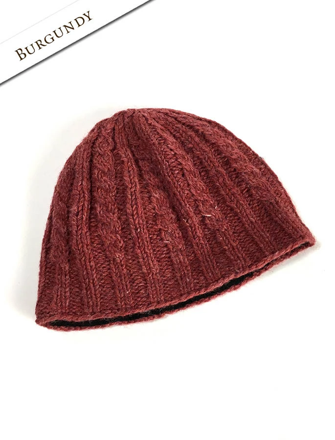 Aran Fleece Lined Beanie - Image 19