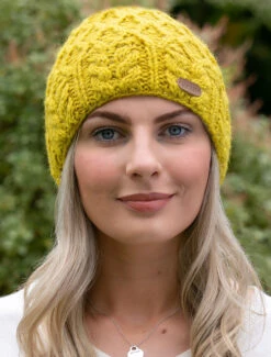 Ladies Aran Diamond Pull-on Hat