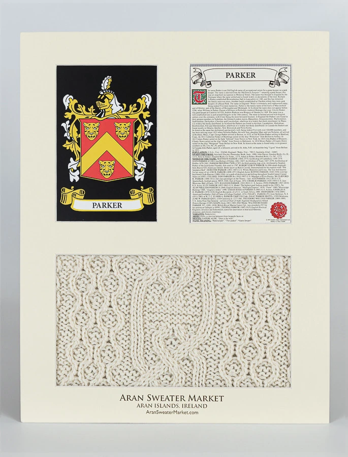 Parker Clan Aran & History Display - Image 2