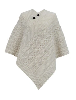 Phillips Clan Aran Poncho
