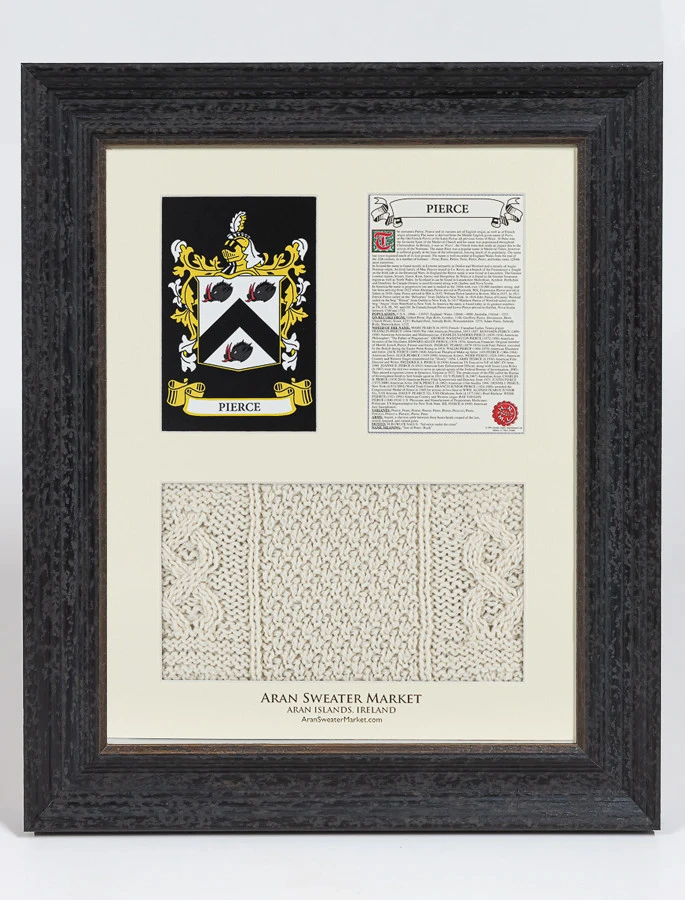 Pierce Clan Aran & History Display - Image 3