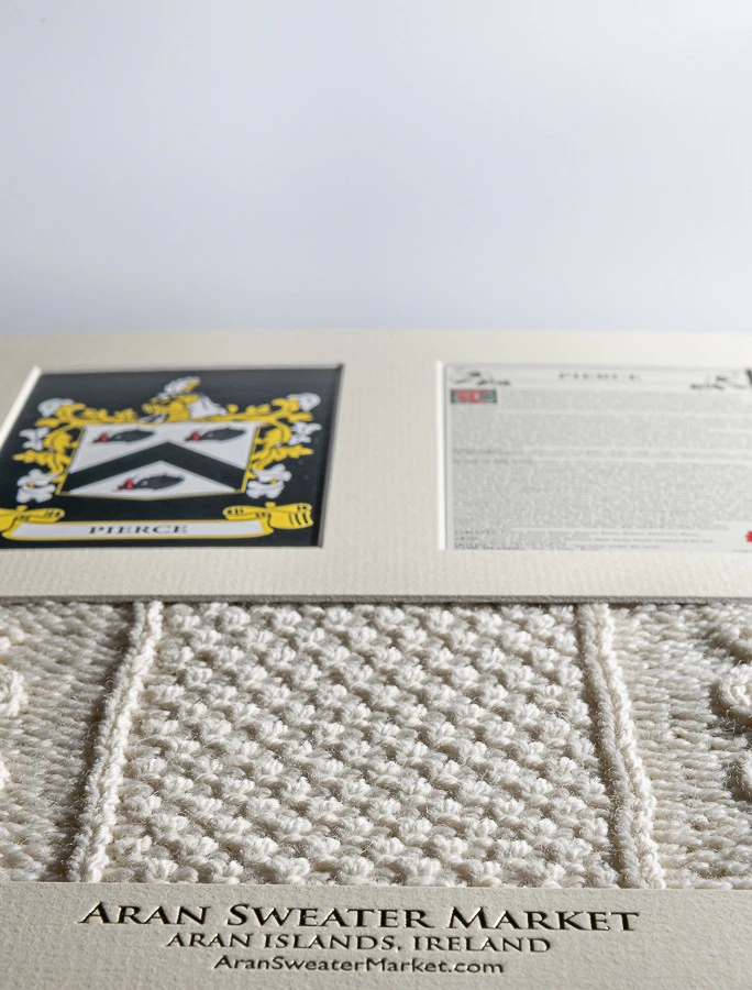 Pierce Clan Aran & History Display - Image 2