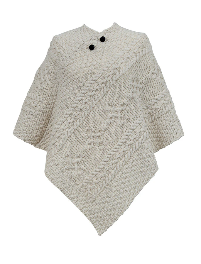 Powell Clan Aran Poncho