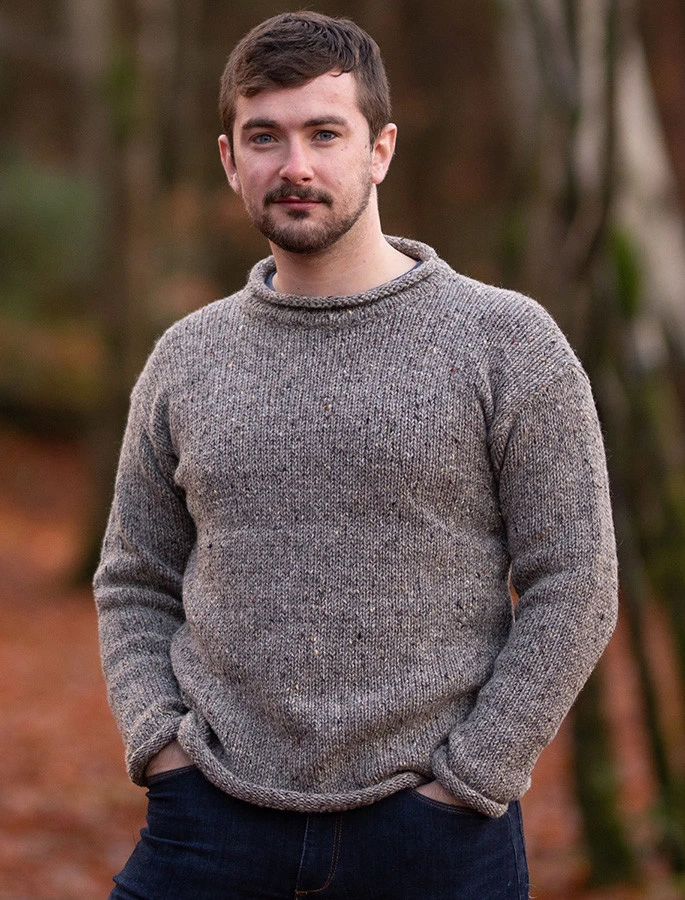 Gents Roll Neck Sweater - Image 3