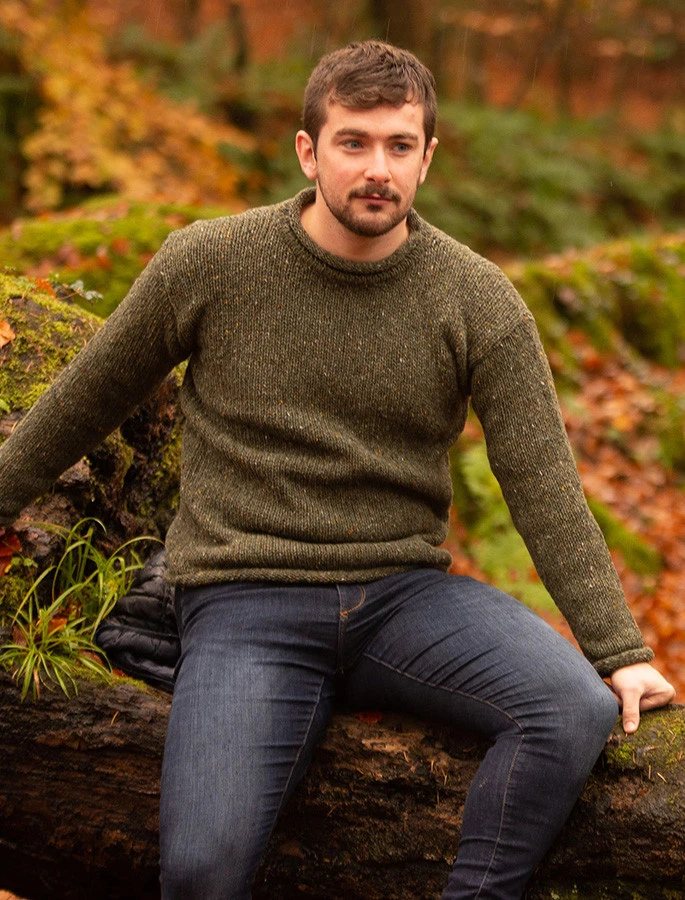 Gents Roll Neck Sweater - Image 7