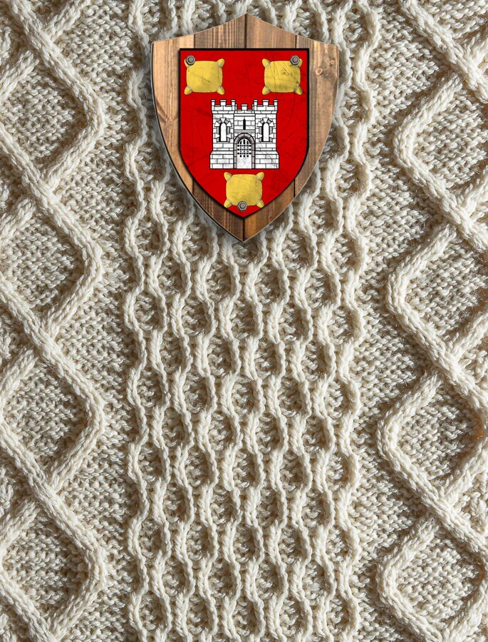 Redmond Clan Aran Throw - Image 3
