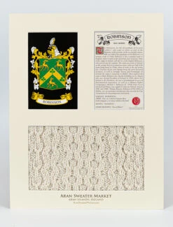 Robinson Clan Aran & History Display
