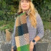 Wool Donegal Scarf - Tara Forest