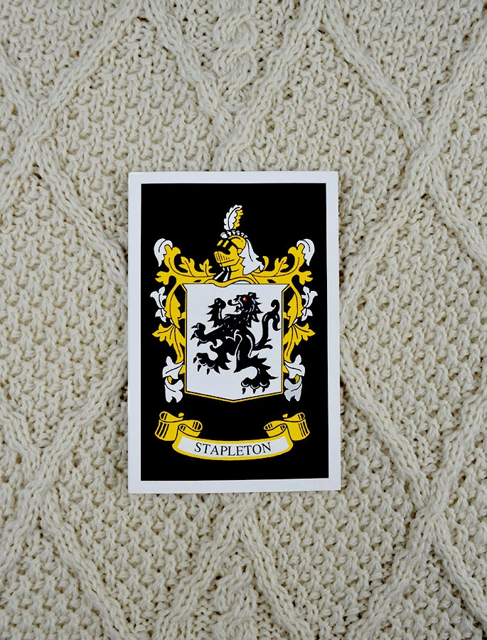 Stapleton Clan Aran Throw - Image 3