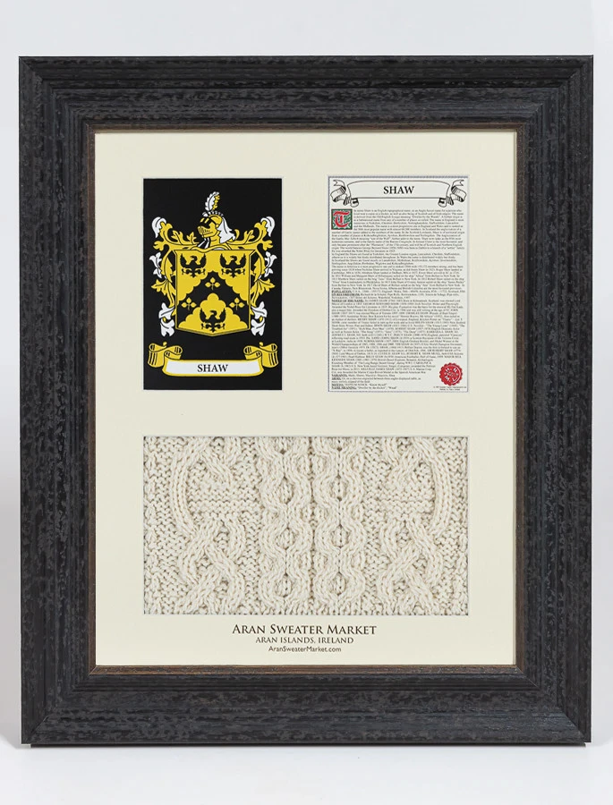 Shaw Clan Aran & History Display - Image 3