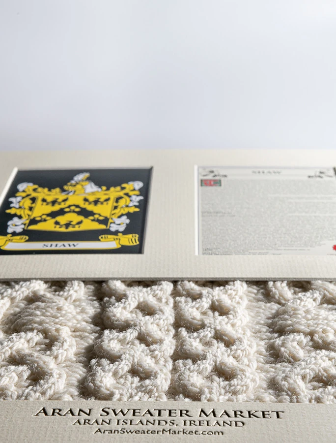 Shaw Clan Aran & History Display - Image 2