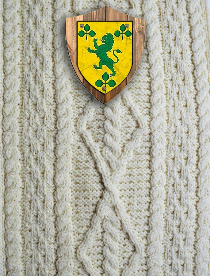 Sheridan Clan Aran Throw - Image 4