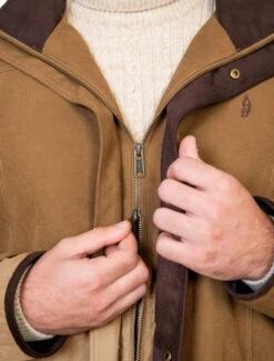 Emmet Waterproof Long Coat - Camel