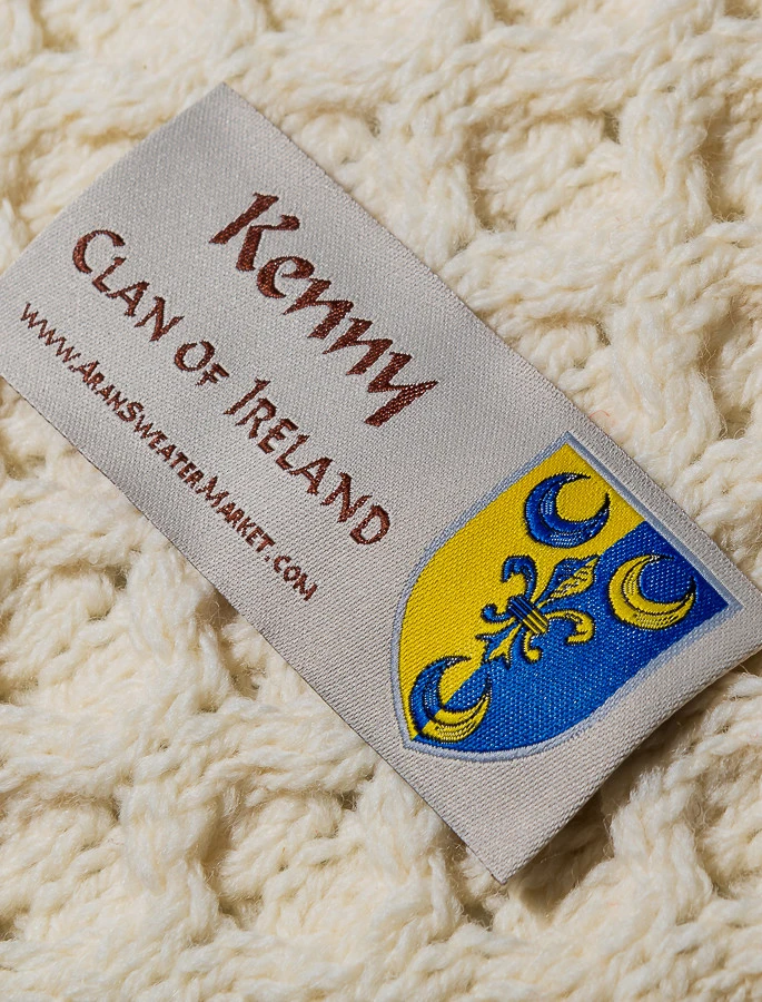 Kenny Clan Aran Throw - Image 3